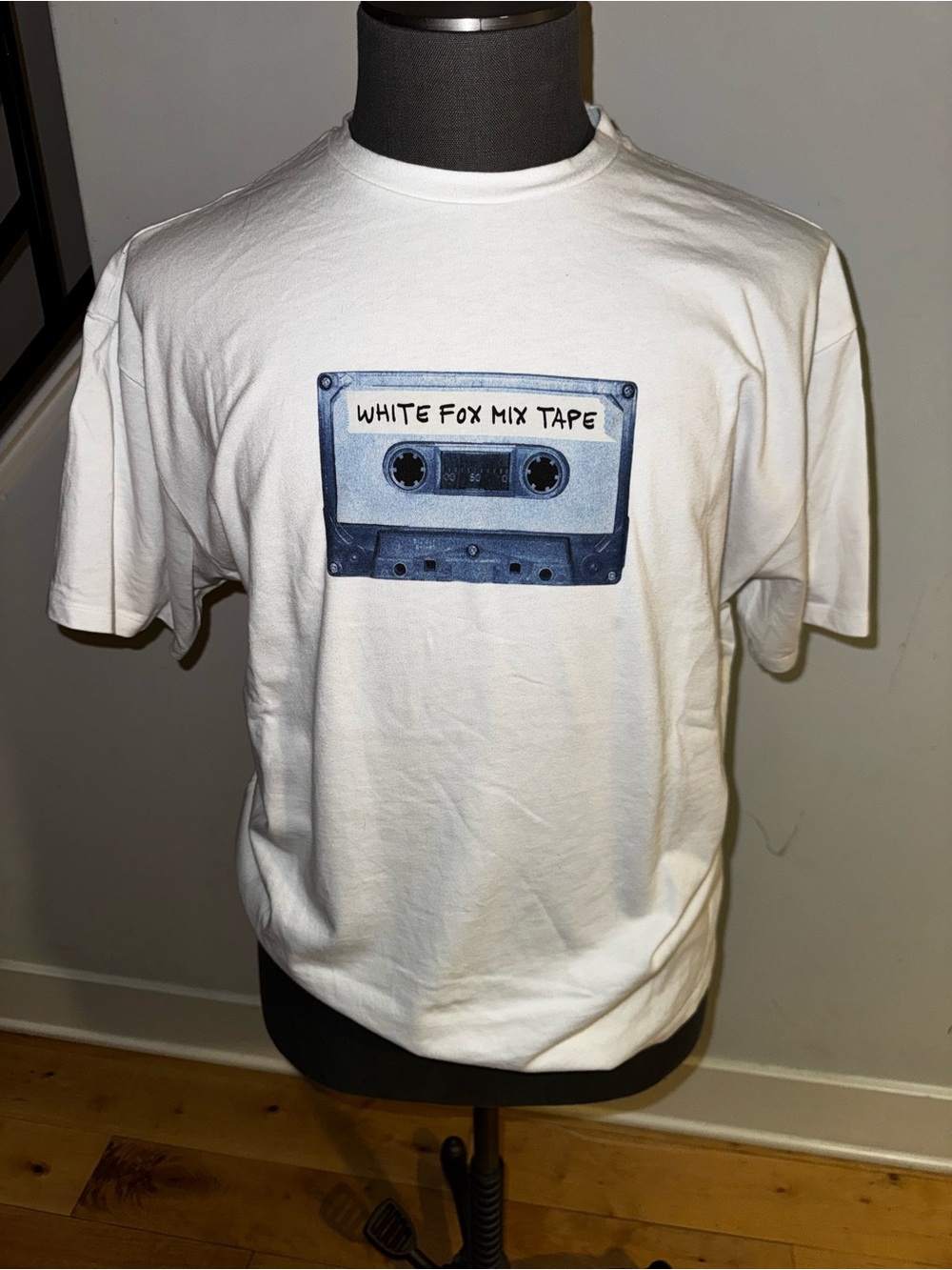 White Fox “mix tape” tee